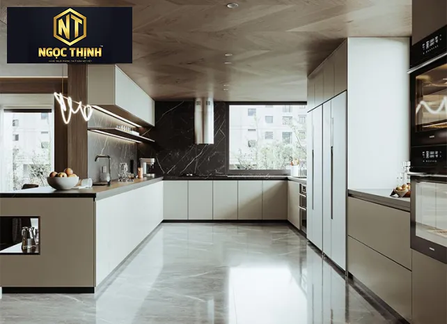 Tủ bếp gỗ đa năng, kệ bếp gỗ, kệ chén đĩa hiện đại